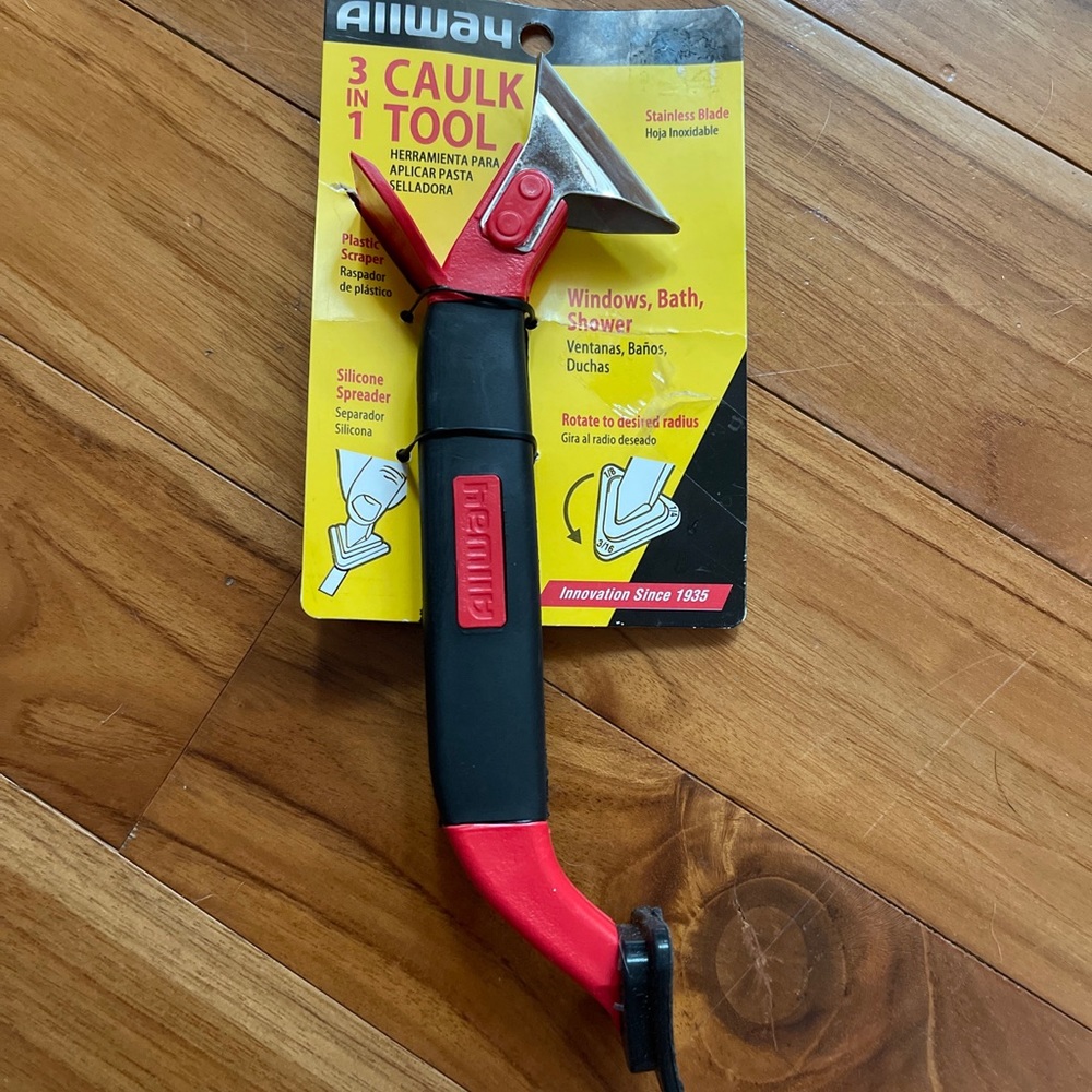ALLWAY CT31 3-in-1 Caulk Tool for Removal and Application 1 Pack, Ct31